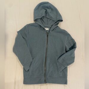 Gymboree Grey/Blue Grey/Green Kids Zip Hoodie